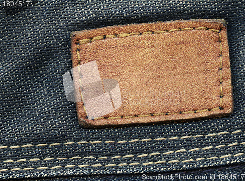 Image of Jeans label