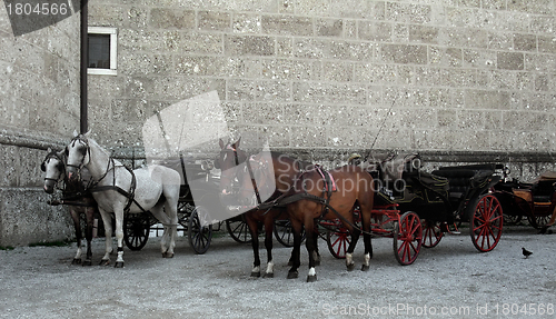 Image of cabs in Salzburg