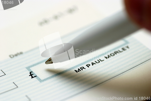 Image of Writing a Check