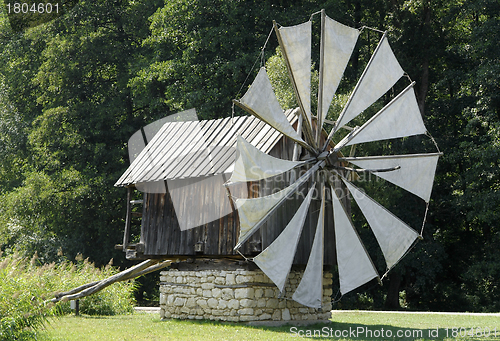 Image of windmill in Romania