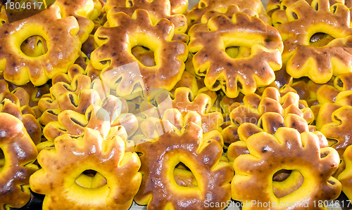 Image of fresh Israeli bagel bread  photographed in Jerusalem Israel