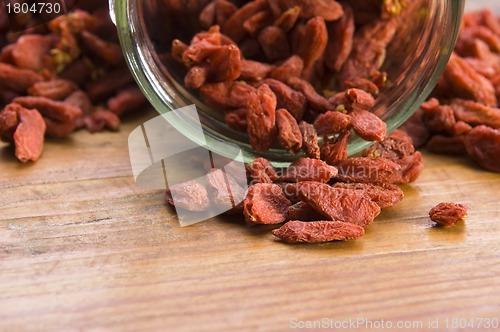 Image of Red dried goji berries