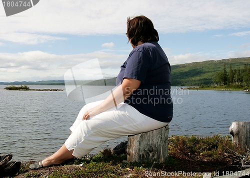 Image of Obese woman