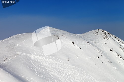 Image of Ski slope, off-piste