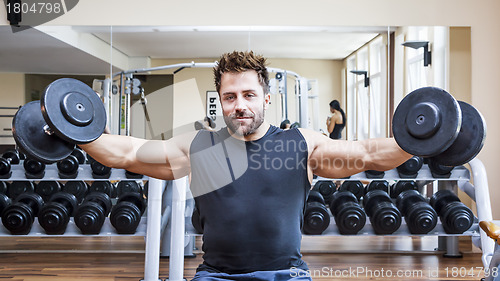 Image of bodybuilding man