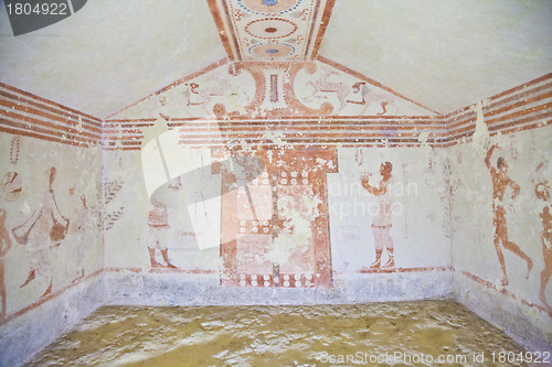 Image of Etruscan tomb