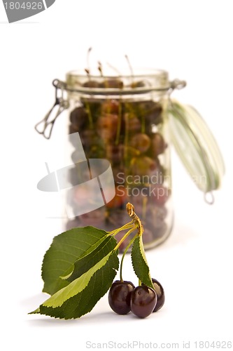 Image of Cherry jar