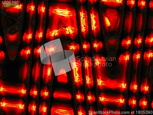 Image of Red abstract background