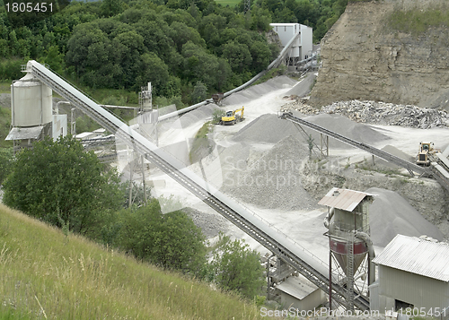 Image of gravel mill detail