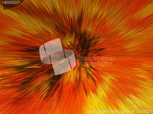 Image of Orange and yellow explosion