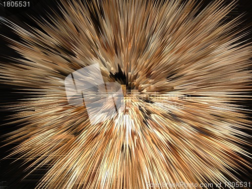 Image of Brown explosion