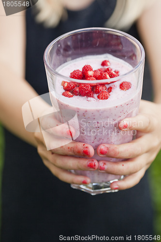 Image of Strawberry smoothie