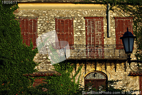 Image of Old House Balcony