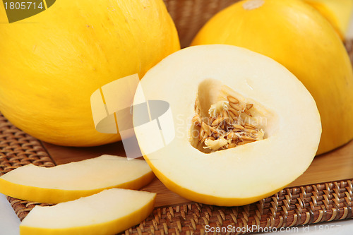 Image of fresh ripe melon