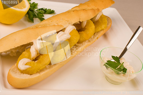 Image of Squid bocadillo