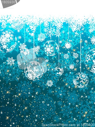 Image of Elegant christmas background. EPS 8