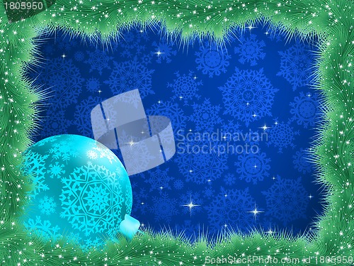 Image of Elegant Christmas Background. EPS 8