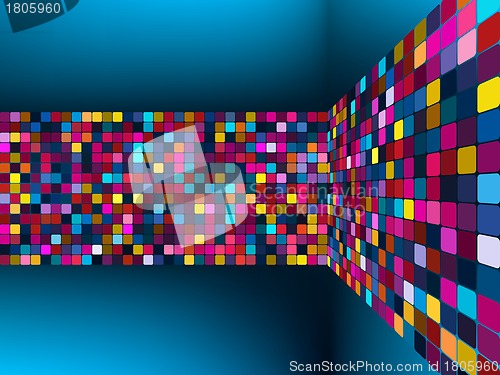 Image of Colorful light vector background. EPS 8