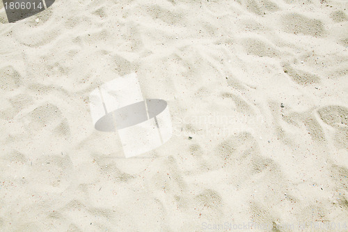 Image of clear sand of a virgin sea texture 