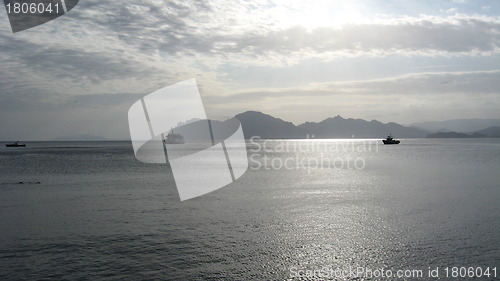 Image of panorama of the sea