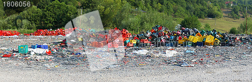 Image of Plastic scrap yard