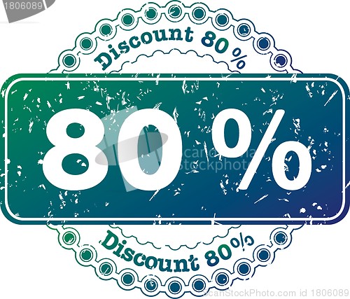 Image of Stamp Discount eighty percent