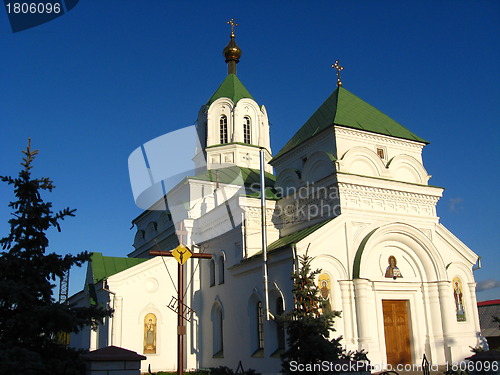 Image of The beautiful Nikolaevskaya church in Radomyshl