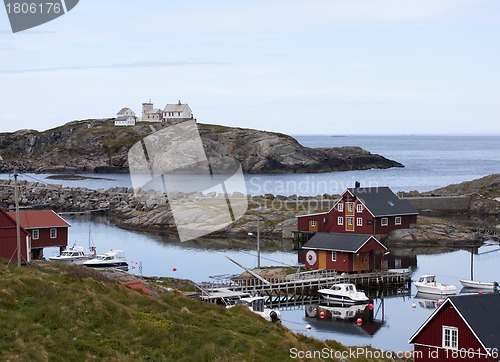 Image of Norwegian fishing houses