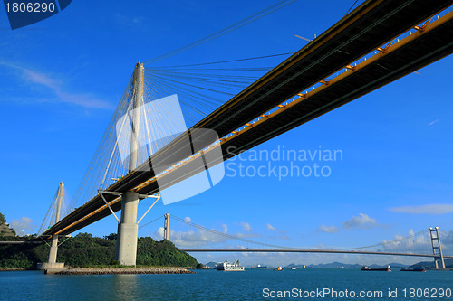 Image of Ting Kau bridge