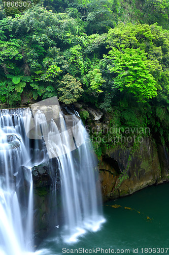 Image of great waterfall in taiwan