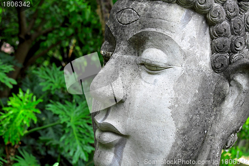 Image of buddha close up