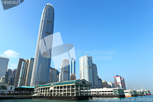 Image of Hong Kong harbour