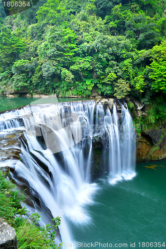 Image of great waterfall in taiwan