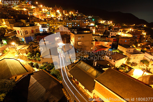 Image of night view in Taiwan