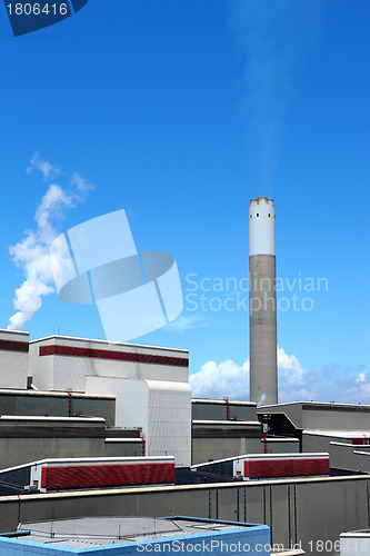 Image of coal fired power station