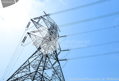 Image of electricity tower