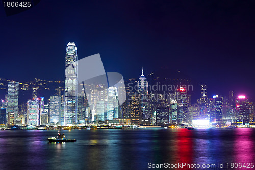 Image of Hong Kong Skyline at night