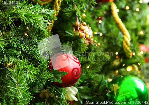 Image of christmas balls