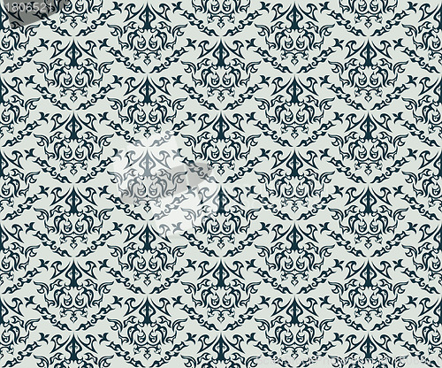 Image of seamless damask pattern