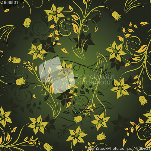 Image of seamless floral pattern