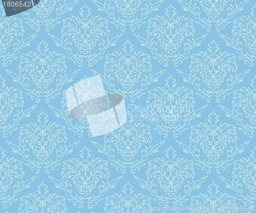 Image of seamless damask pattern