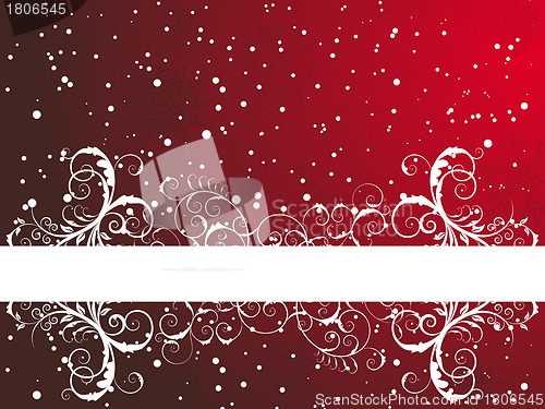 Image of winter frame background