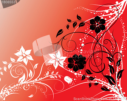 Image of floral background
