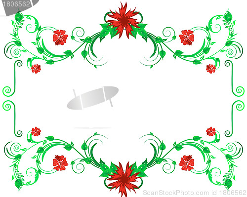 Image of floral background