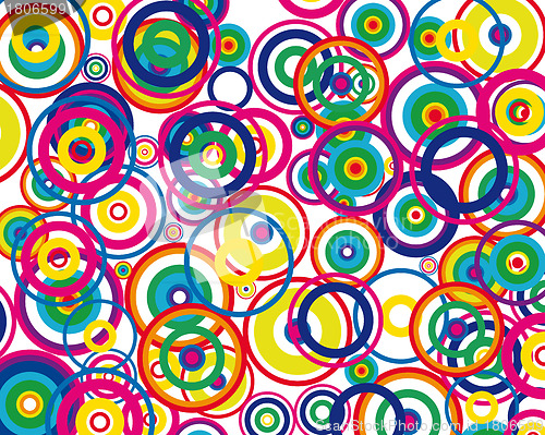Image of circles background