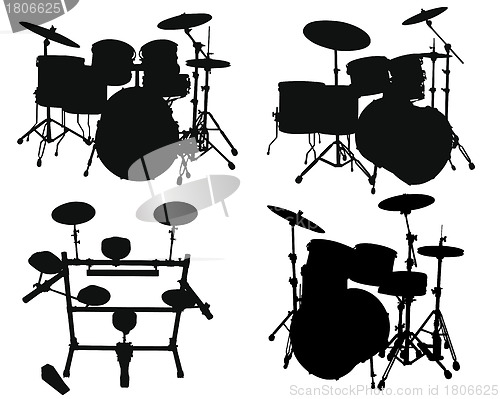 Image of drums kits