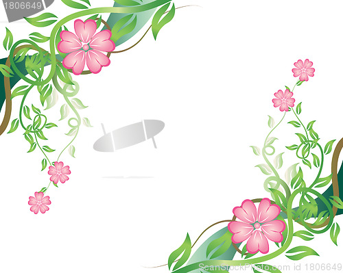 Image of floral background