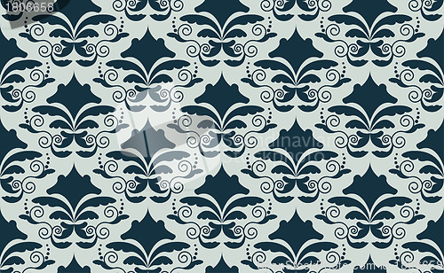 Image of seamless damask pattern