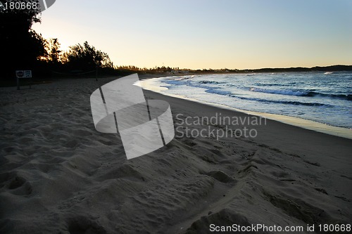 Image of sunset in Moz