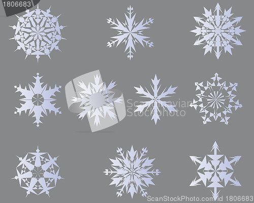 Image of snowflakes